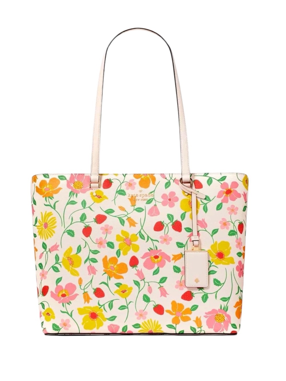 Kate Spade Large Tote Strawberry Garden
